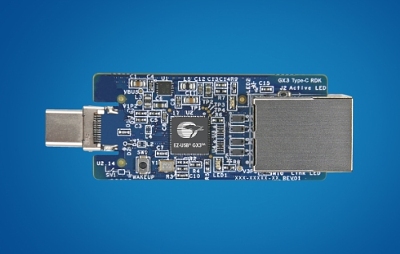 USB controller converts GigE data to 3.0 data