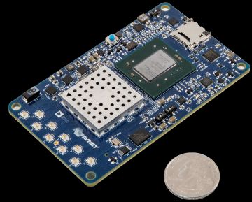 Software-defined radio module integrates RF signal path and high