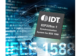 IDT&apos;s New IEEE 1588 Hardware and Software Solution Eases Compliance with Latest Network Synchronization Standards (PRNewsFoto/Integrated Device Technology)