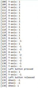 Fig. 4: Output of the demo application