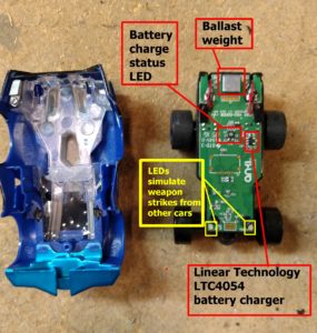 circuit board top