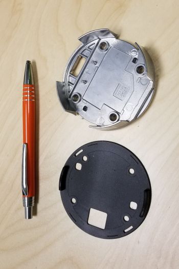 Dot heat sink