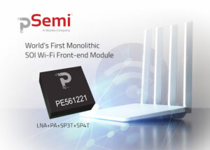 PE561221 monolithic SoI front-end module 