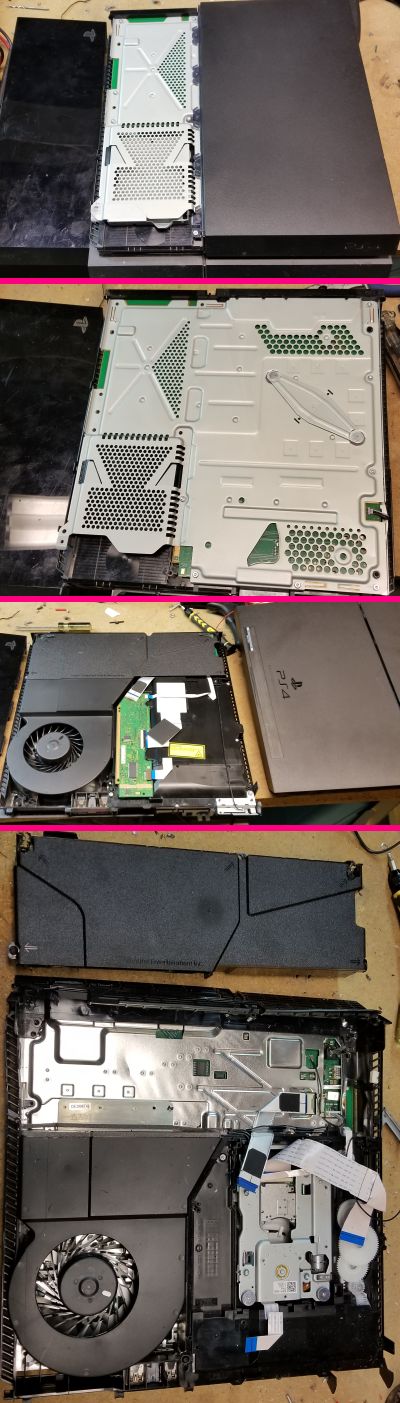 PS4 chassis disassembly