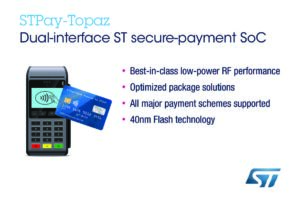 STPay-Topaz payment SoC