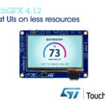TouchGFX UI framework