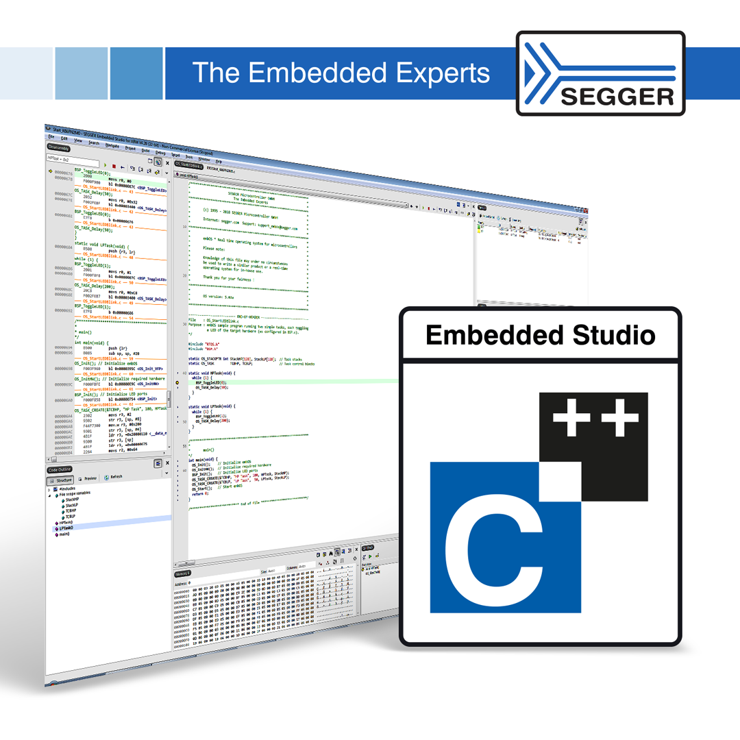 Cross-platform IDE debugs eval boards with a DAP-Link debug interface