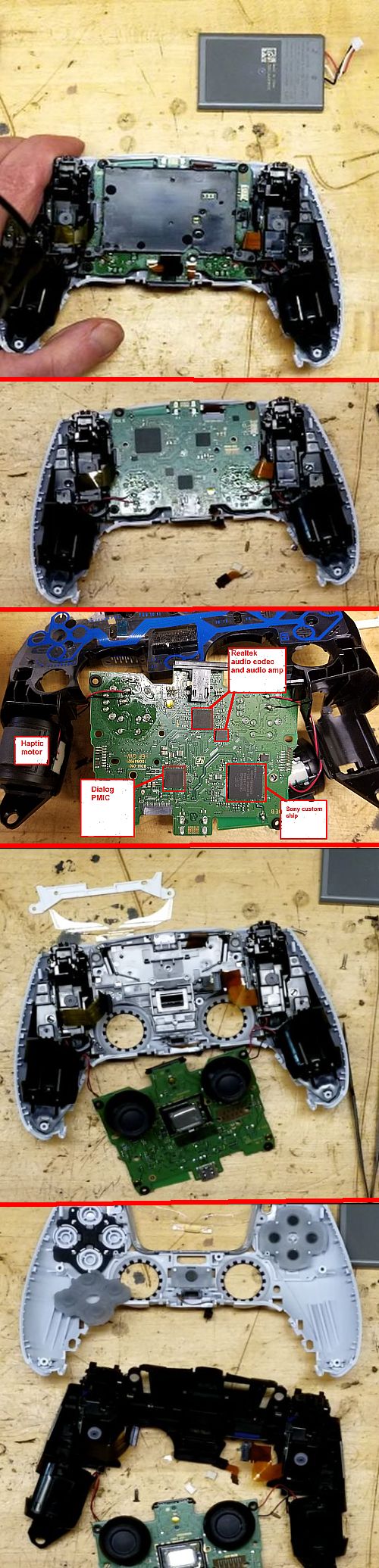 What's inside the PS5 Dualsense Edge? How to Open / Disassemble 