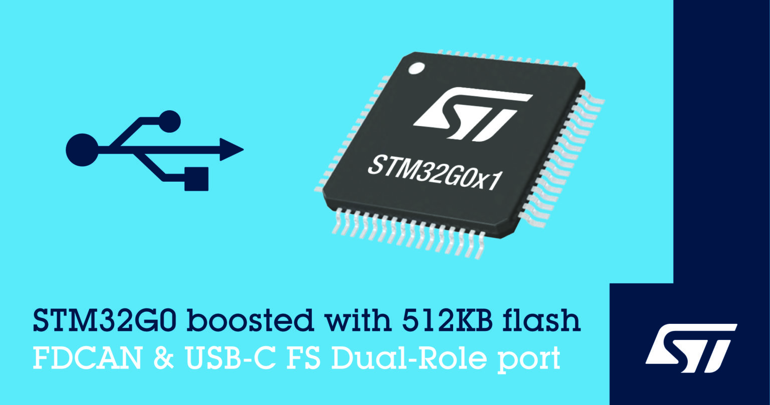MCUs expanded to include USBbank Flash, CAN FD supports